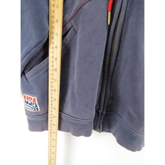 VINTAGE DreamTeam II Jacket Small Nike USA Basketball 1996 Full Zip * - Picture 8 of 16